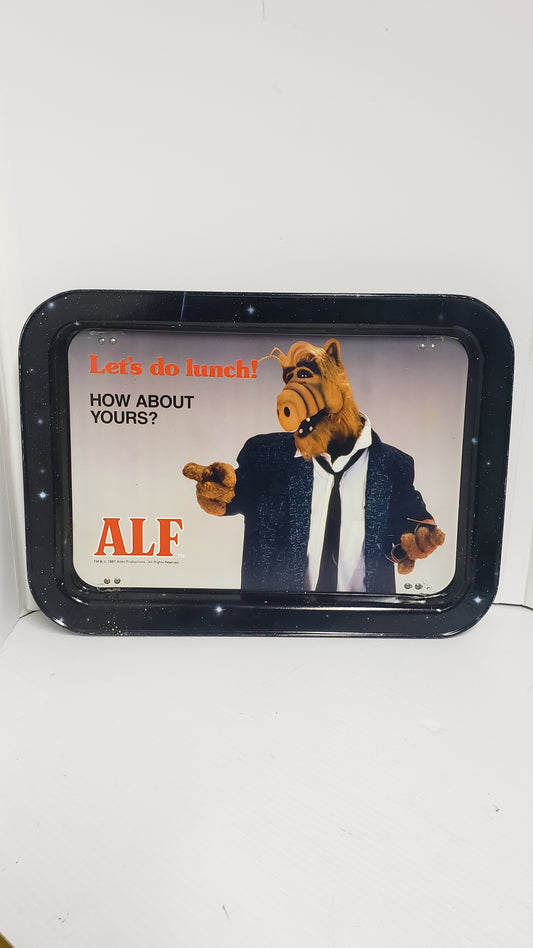 ALF - Vintage TV memorabilia metal lunch/dinner tray